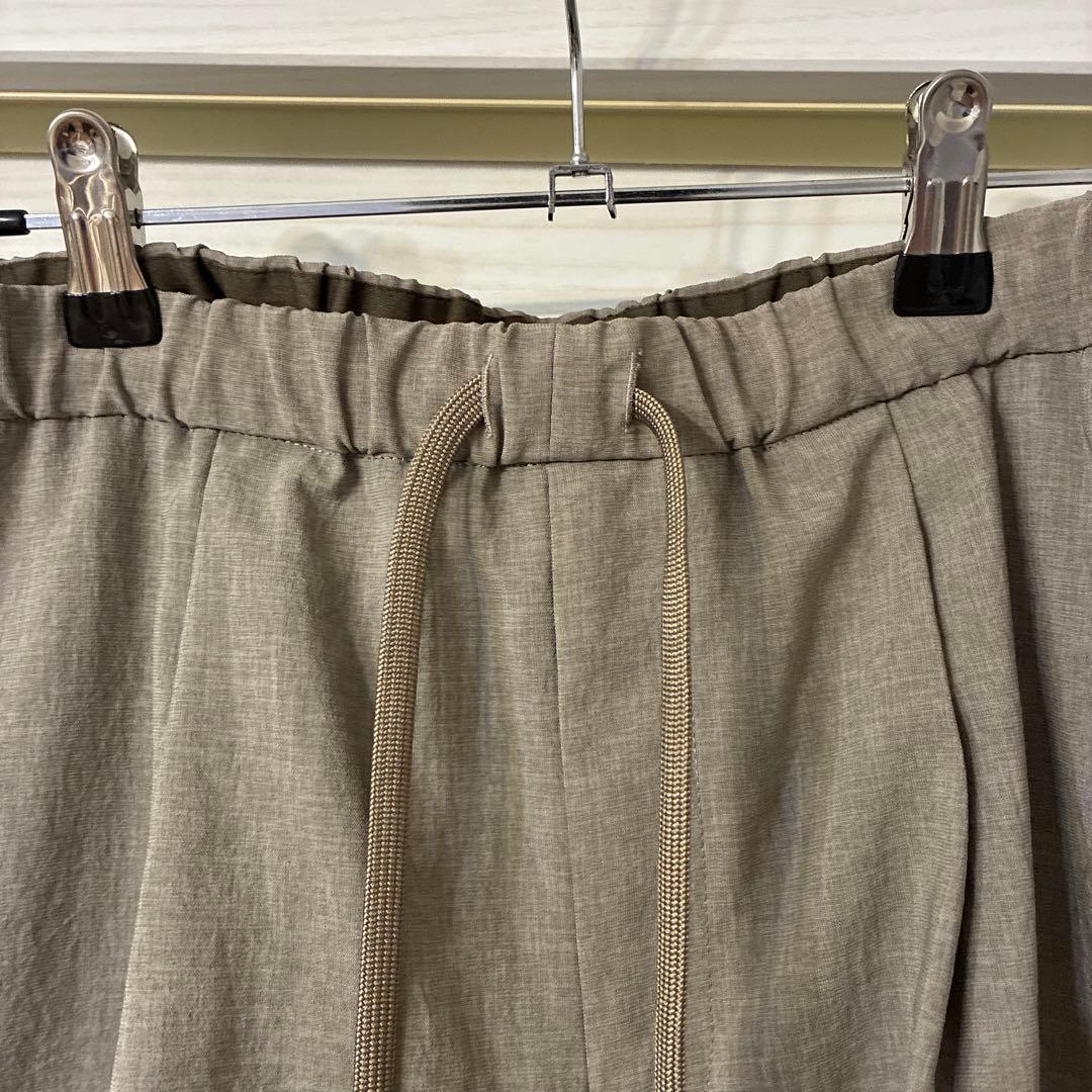 アダムエロペ ADAM ET ROPE ノーカラーセットアップ L リネン風