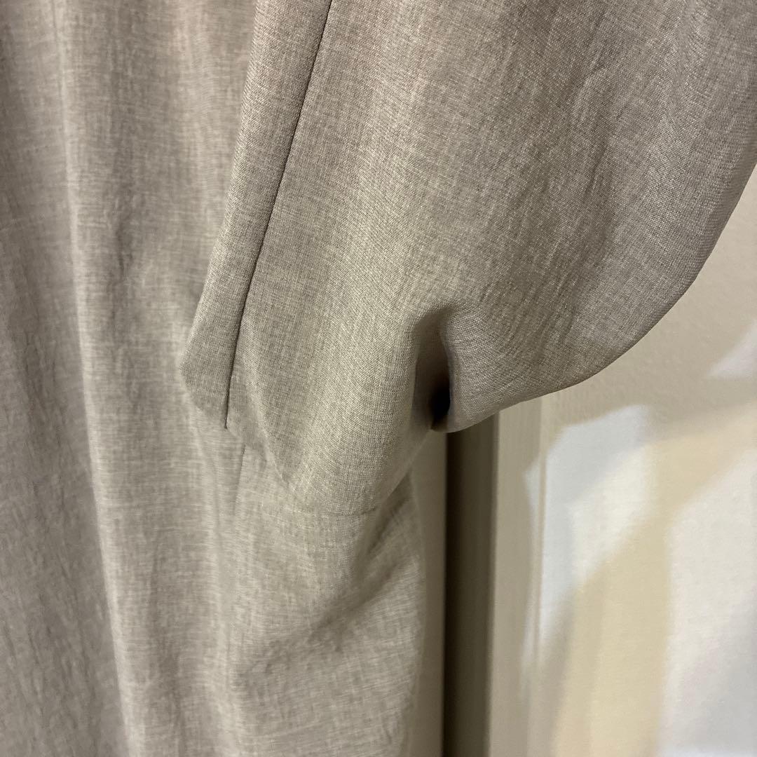 アダムエロペ ADAM ET ROPE ノーカラーセットアップ L リネン風