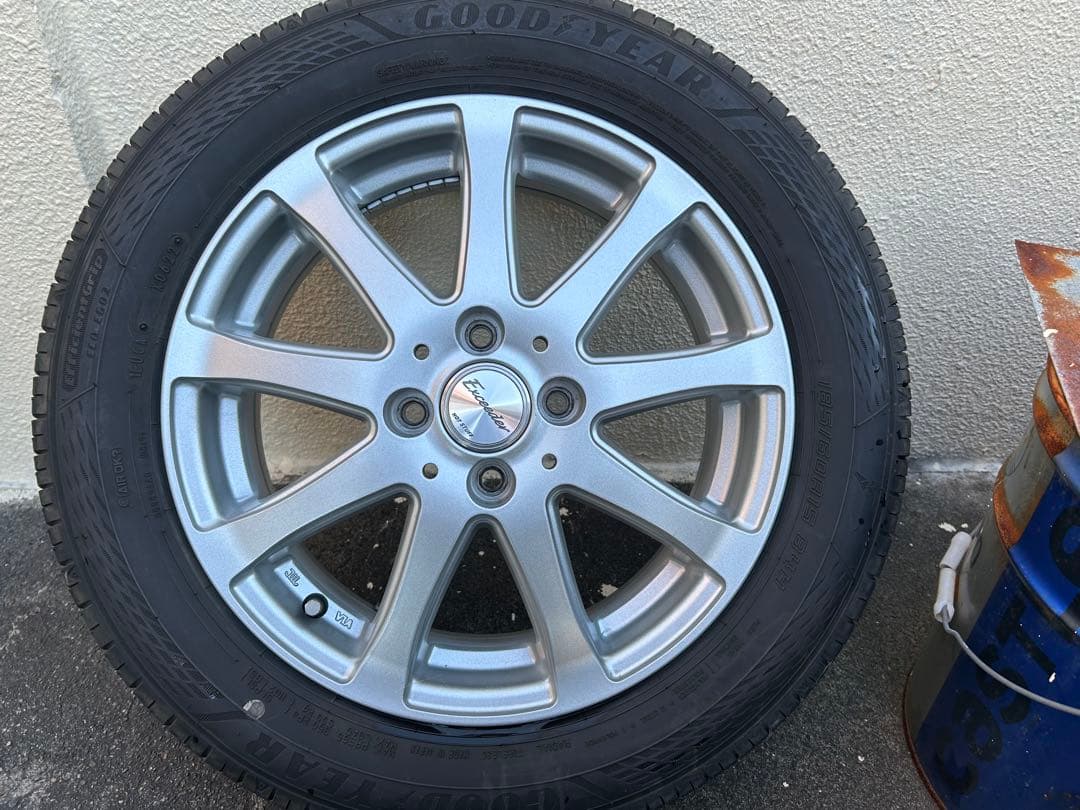 185/60R15 アルミセットHOT STUFF Exceeder