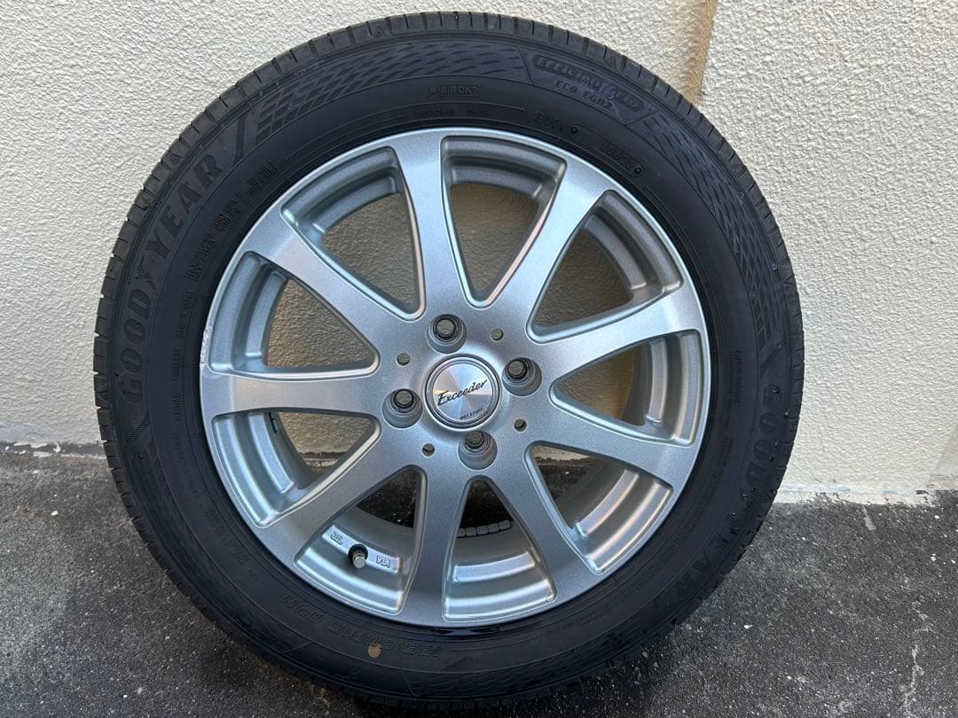 185/60R15 アルミセットHOT STUFF Exceeder