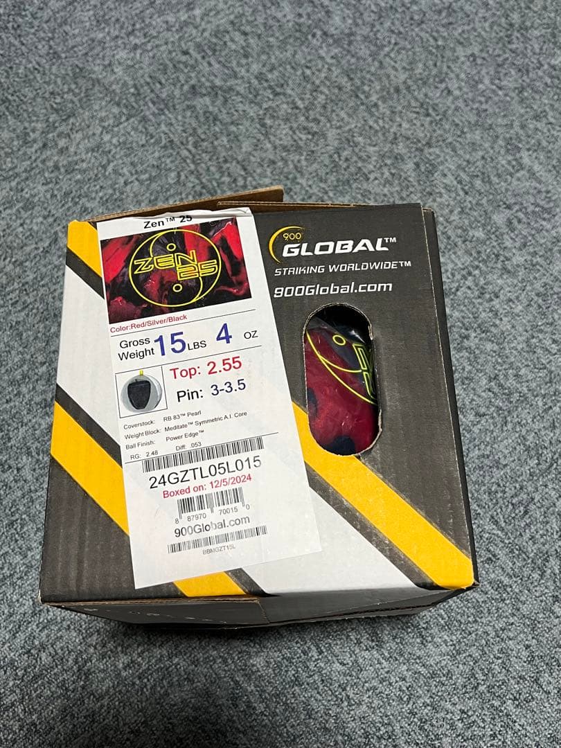 900グローバル社 Zen 25 15ポンド4オンス 新品