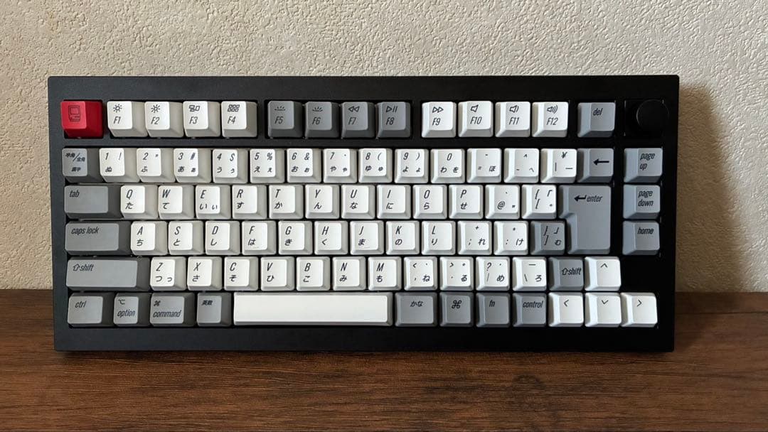 【美品】Keychron Q1 knob JIS配列 ブラック バナナ軸