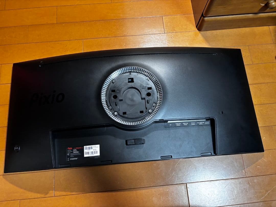 【ジャンク】Pixio 湾曲モニター　３４インチ　PXC318C