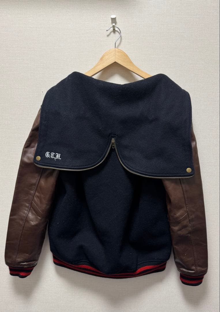 ジャケット・アウター Supreme HOODED VARSITY JKT 12AW