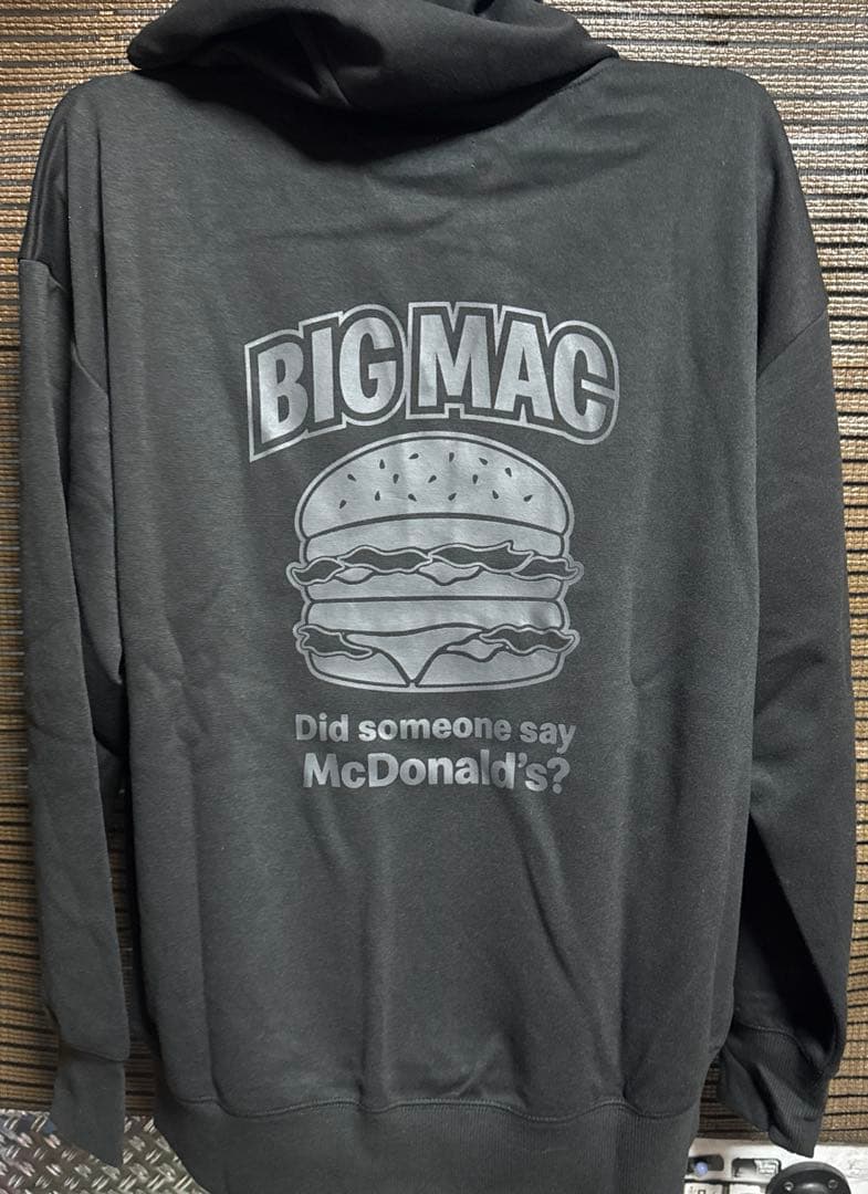 新品　グラニフ　 【第４弾】ビッグマック｜ビッグシルエットポンチパーカー
