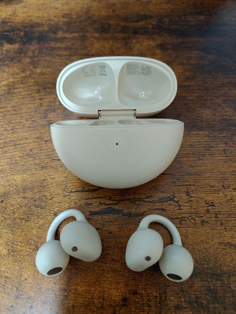HUAWEI FreeBuds クリーム色 充電ケース付き