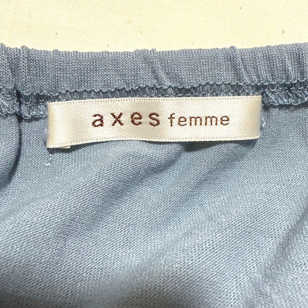 axes femme レースビッグリボンキャミソール