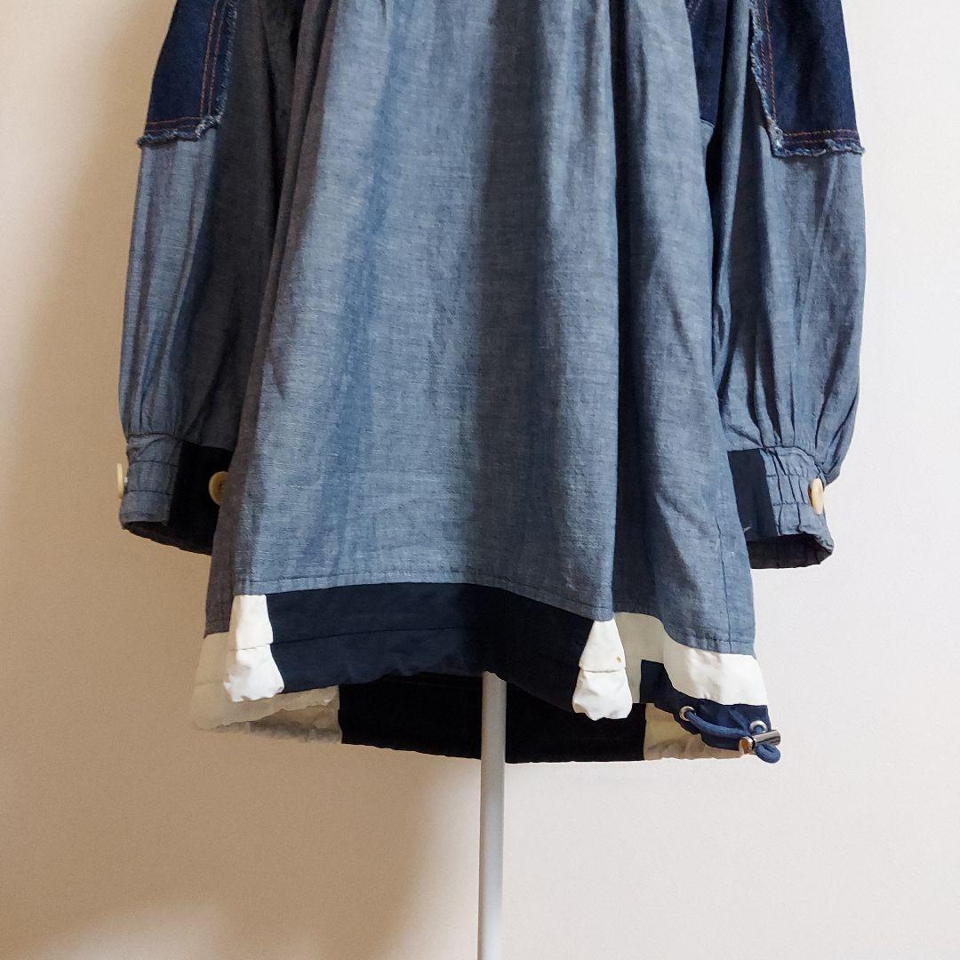 sacai　サカイ　バルーンスリーブ　長袖　チュニック　コットン