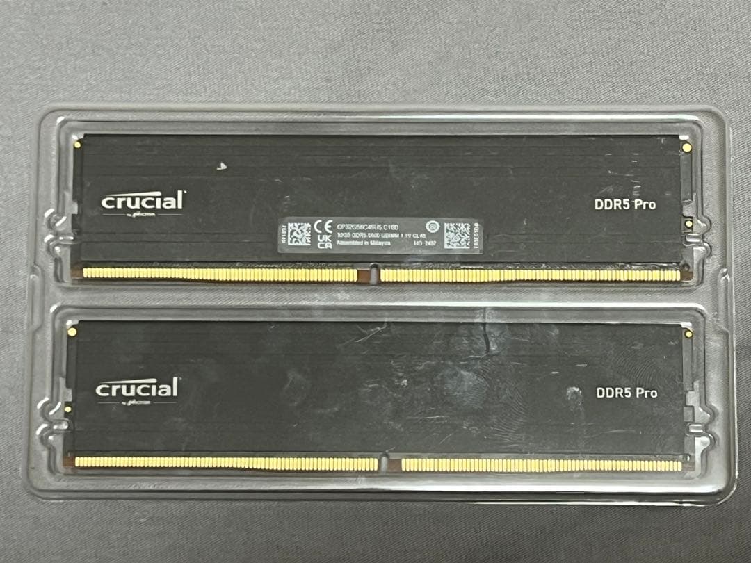 メモリー Crucial DDR5 Pro 32gX2