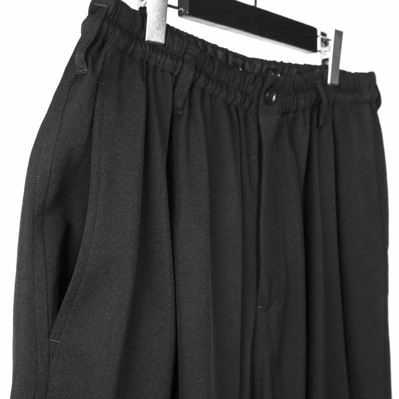 ヨウジヤマモト プールオム ウール 股下釦スカートサルエルパンツ