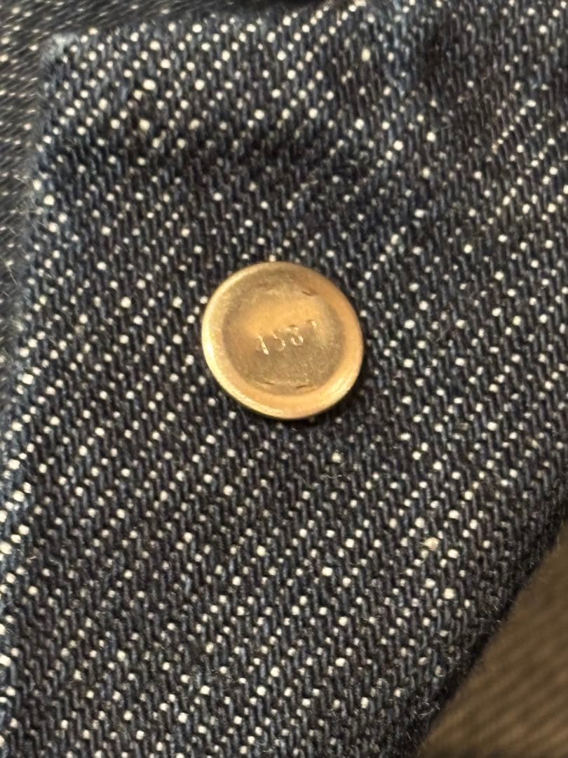 そ*ら様 美品濃紺【リーバイス】2nd リラックスフィット M デニムジャケット