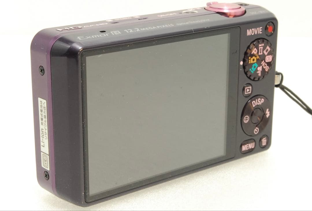 サン_SONY DSC-WX5 ❤️スマホ転送 動作確認済 パープル