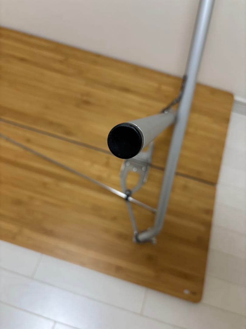  peak ワンアクションテーブルロング竹　収納袋付　脚カバー有