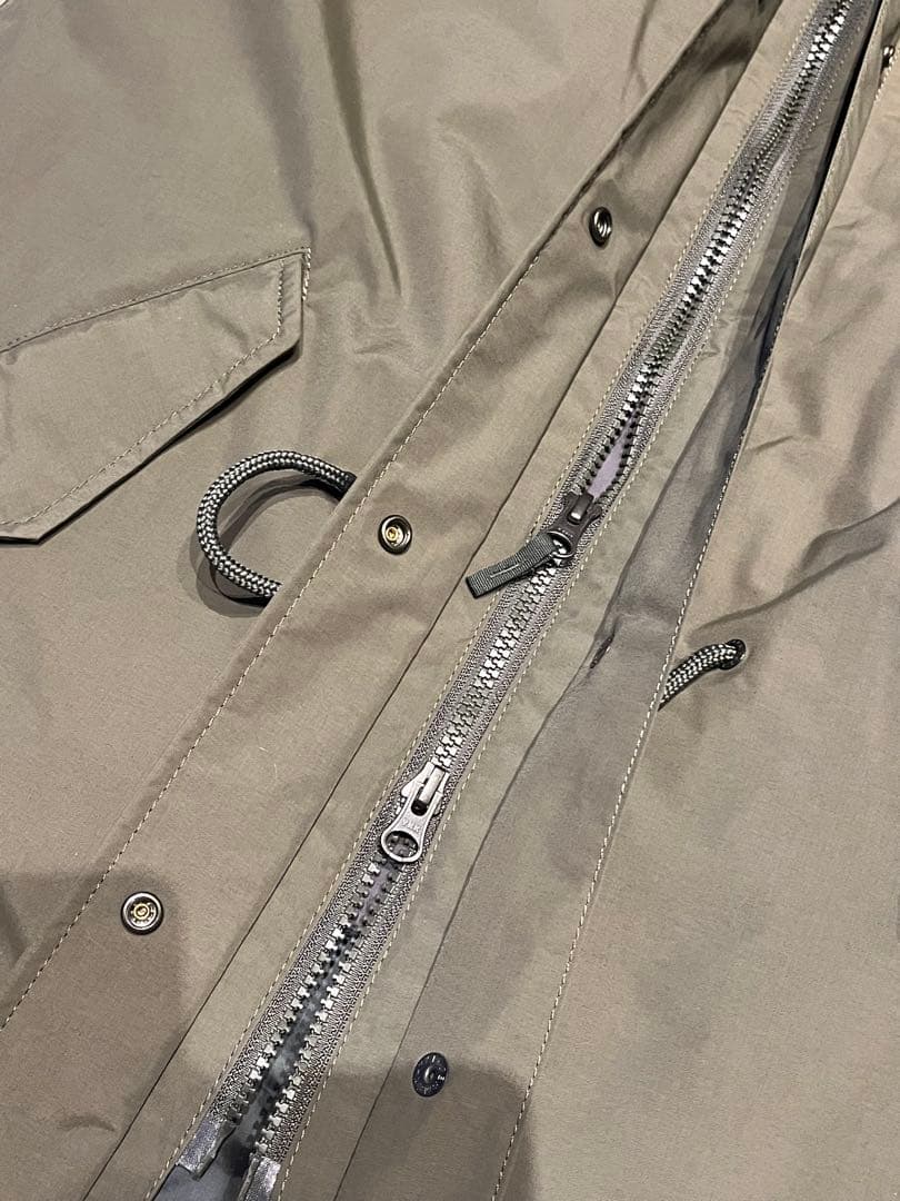 ノースフェイス　モッズコート　レディースL ライナー付　ダウン　モンベル