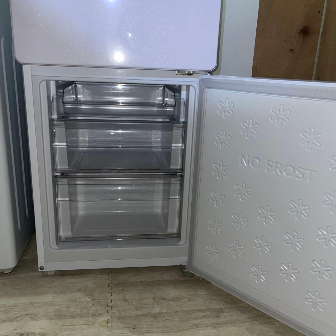 2806 配送設置無料 Haire 冷蔵庫・洗濯機セット 148L 5.5kg