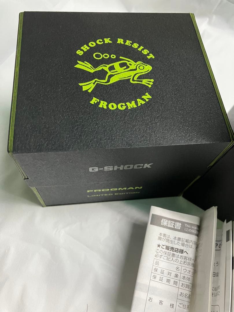 G-SHOCK フロッグマン　GW-8200TPF-1JR ヤドクガエル