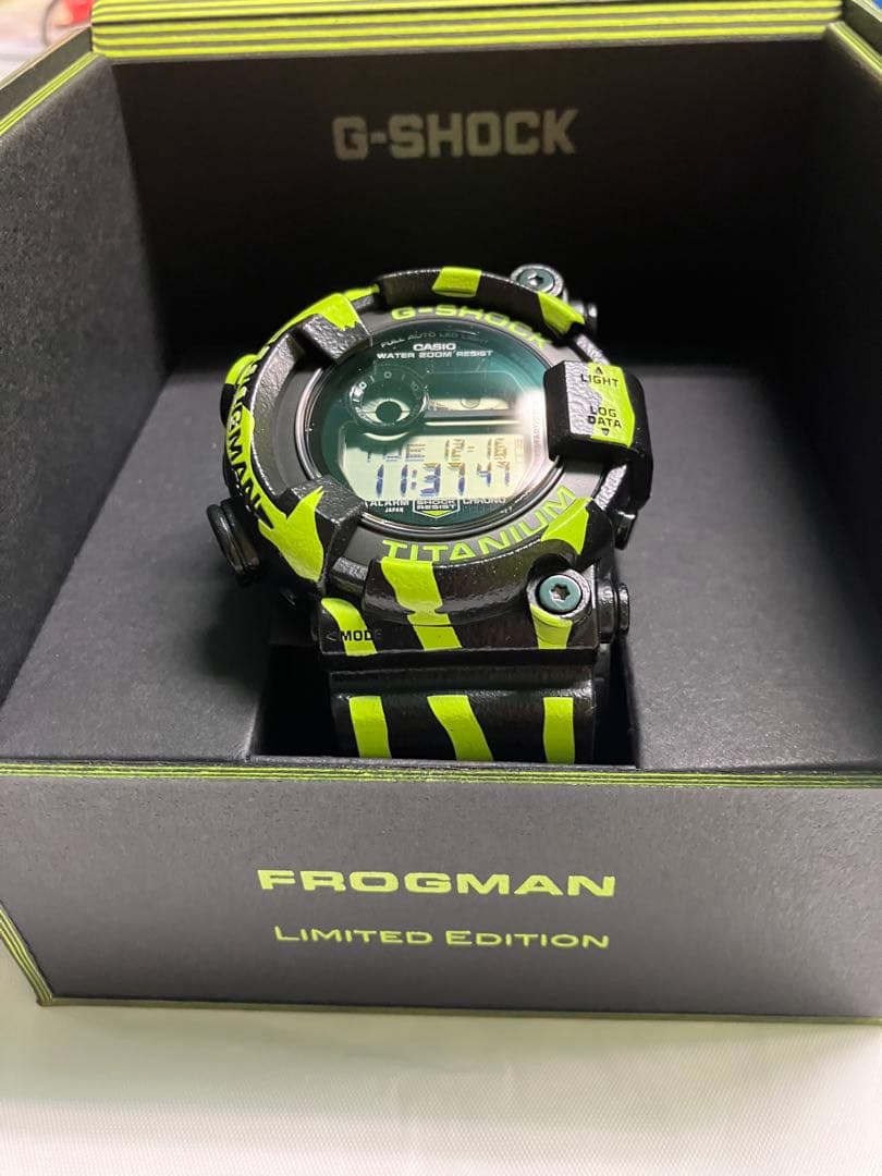 G-SHOCK フロッグマン　GW-8200TPF-1JR ヤドクガエル