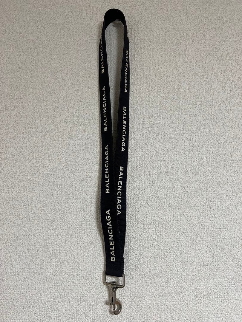 BALENCIAGA ネイビー キーホルダー・キーリング