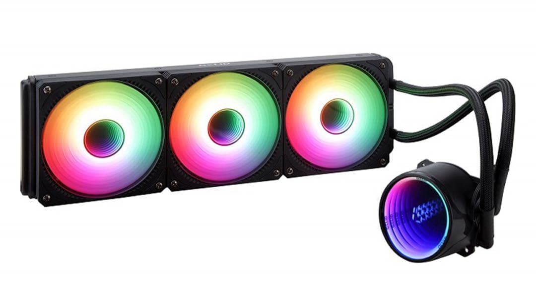 RGB水冷式クーラー 120mm x 3