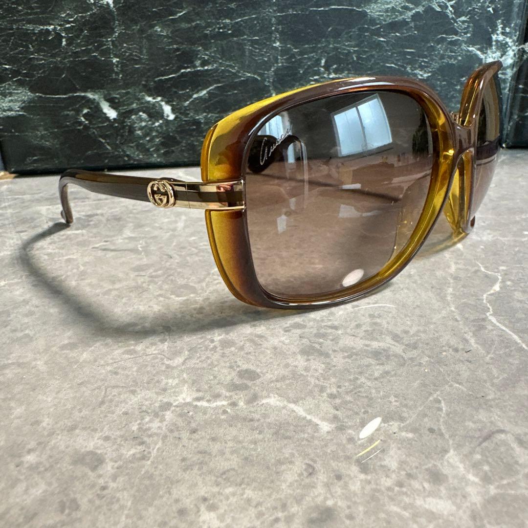 【美品】GUCCI GG 3211/F/S ブラウン　サングラス