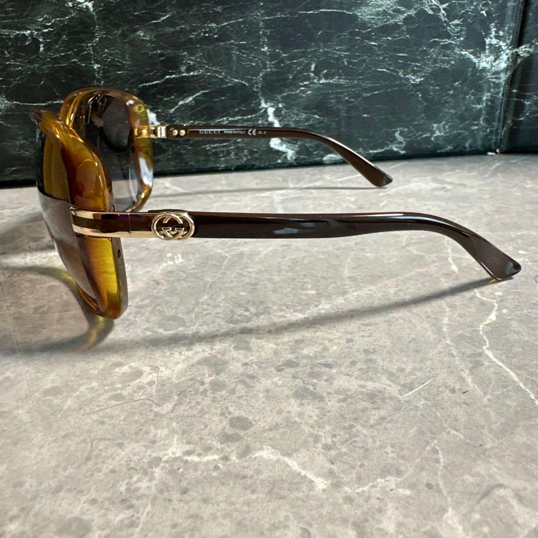 【美品】GUCCI GG 3211/F/S ブラウン　サングラス