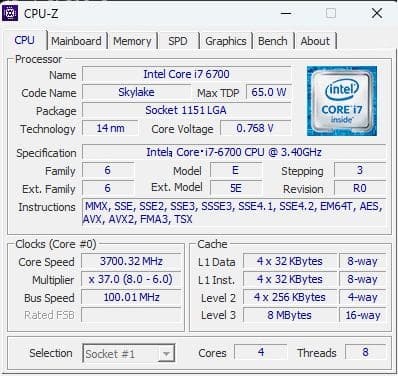 ASRock H110M-ITX マザーボード、i7　6700CPU　fan