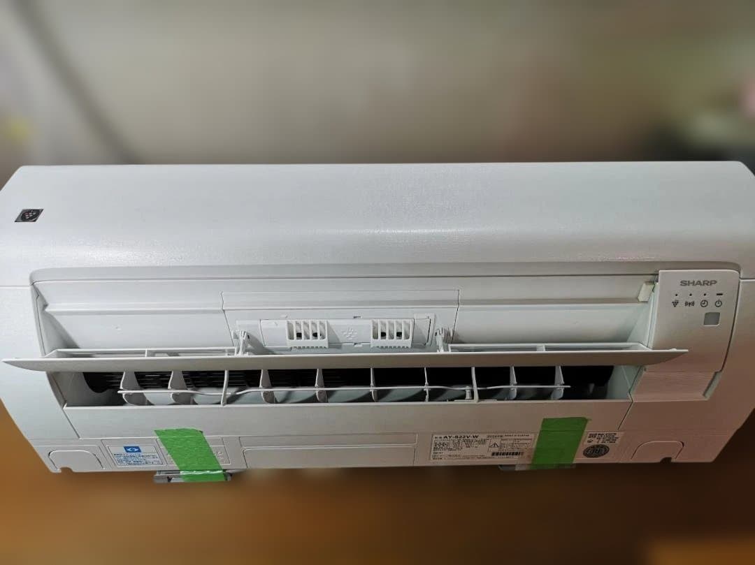 神奈川県内は無料工事、配送付き、室外機セッ)シャープ6畳 2024年式 保証あり