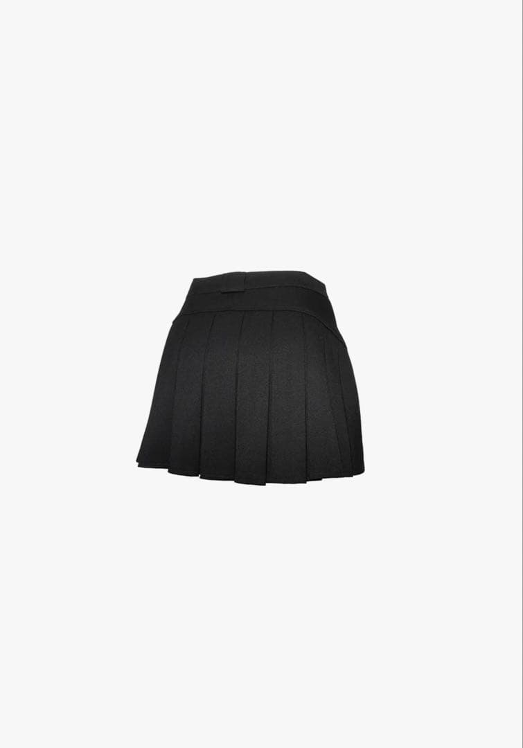 スカート THEREDTHREAD back pleats skirt