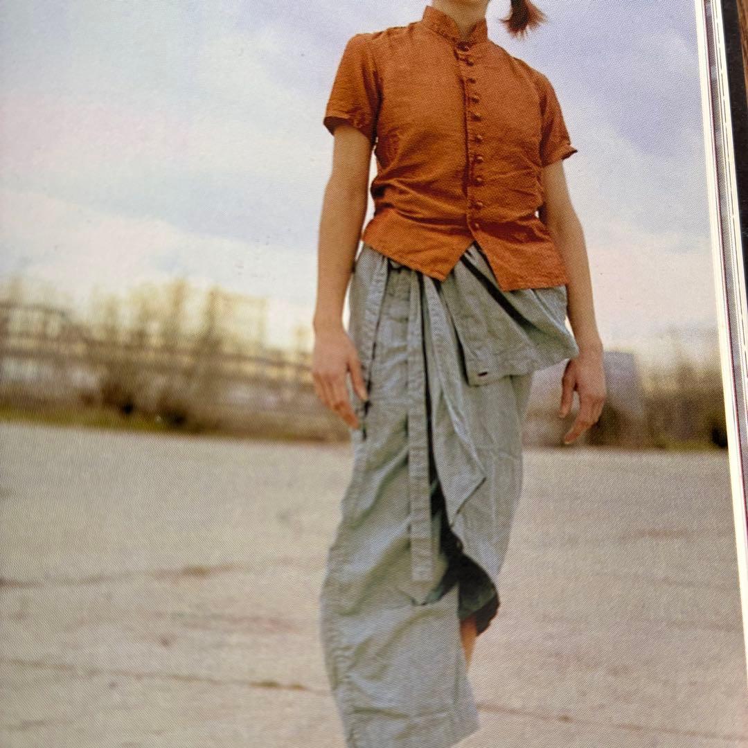 KAPITAL 綿麻ヘリンボンラップパンツ ブラウン ミリタリーカーゴポケット