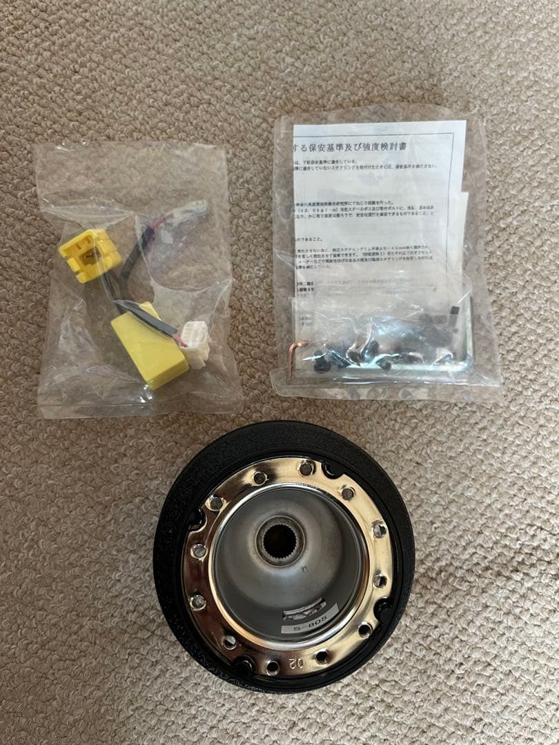 HA36s アルト、アルトワークス　ステアリングボスキット