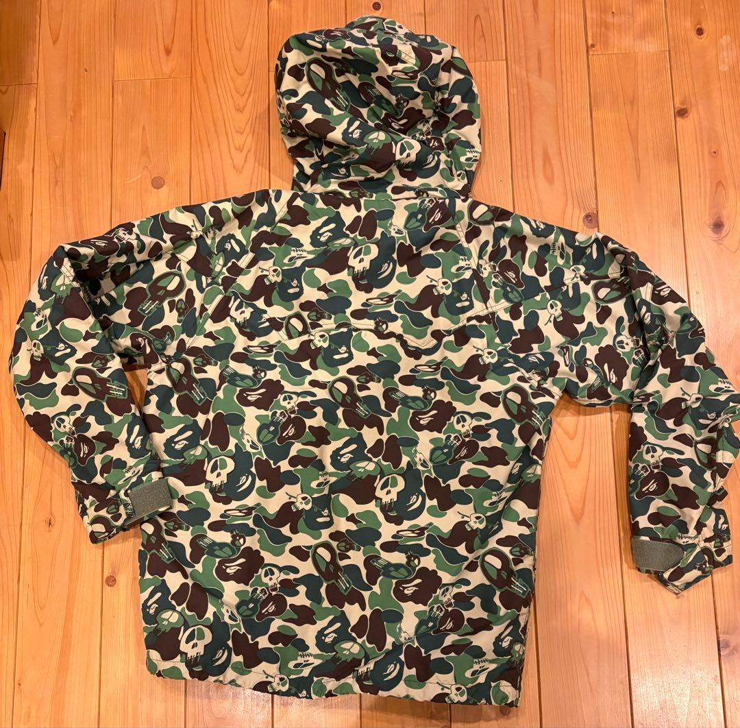 STUSSY×ABATHINGAPE コラボ スノボジャケット中古used品