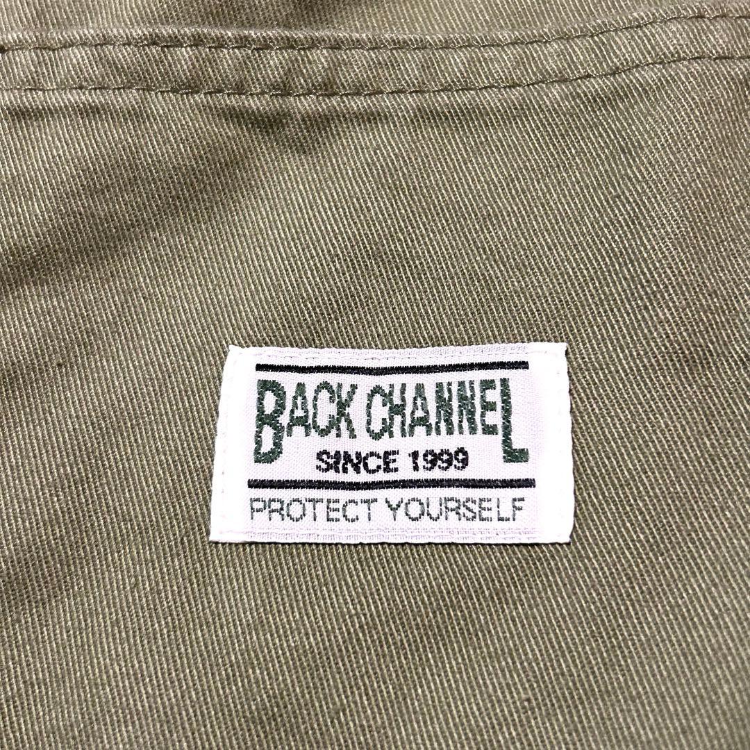 Lサイズ！日本製 Back Channelバックチャンネル古着オーバーオール