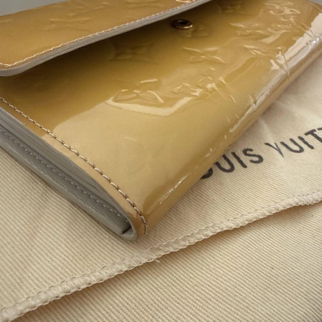 ルイヴィトン☆ヴェルニ☆長財布　ホワイト　☆フランス製☆正規品