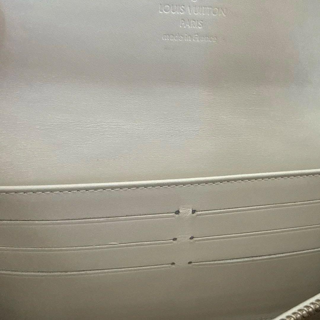 ルイヴィトン☆ヴェルニ☆長財布　ホワイト　☆フランス製☆正規品