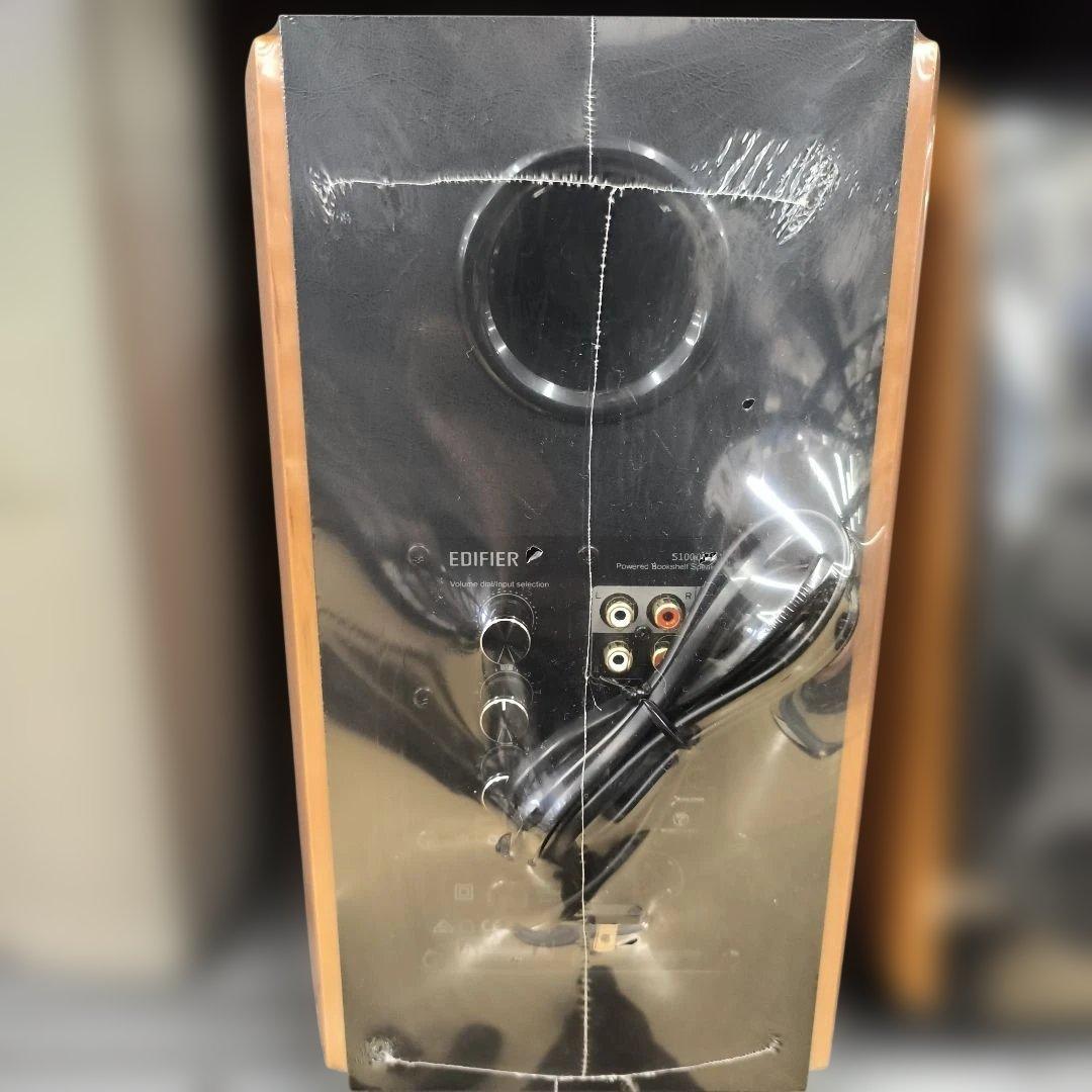 美品 EDIFIER ED-S1000MK2 スピーカー ウッド調