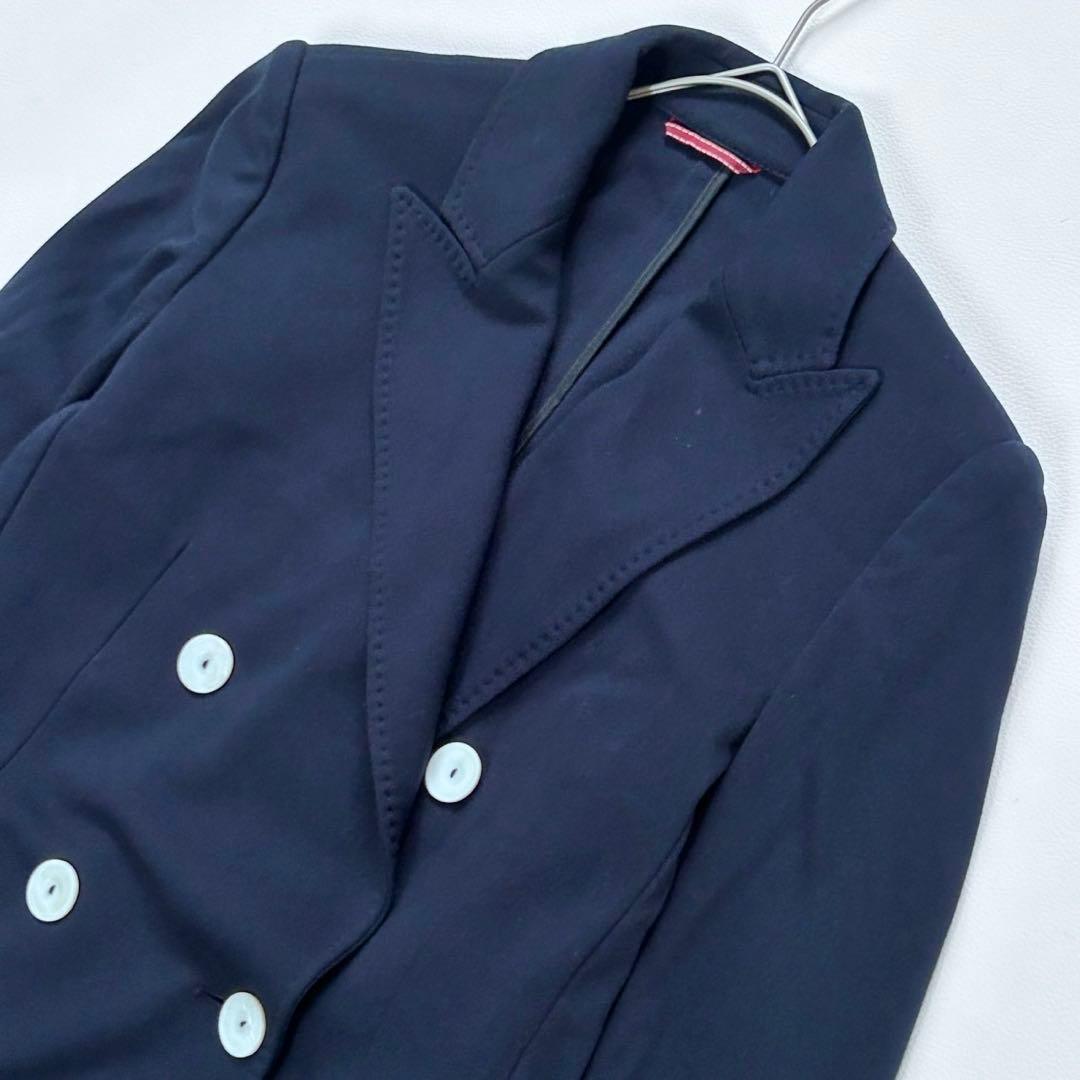 近年モデル マックスマーラ テーラードジャケット ダブルブレスト ネイビー
