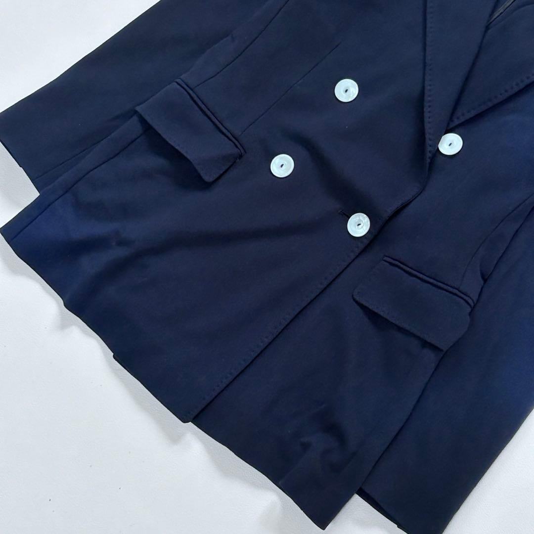 近年モデル マックスマーラ テーラードジャケット ダブルブレスト ネイビー