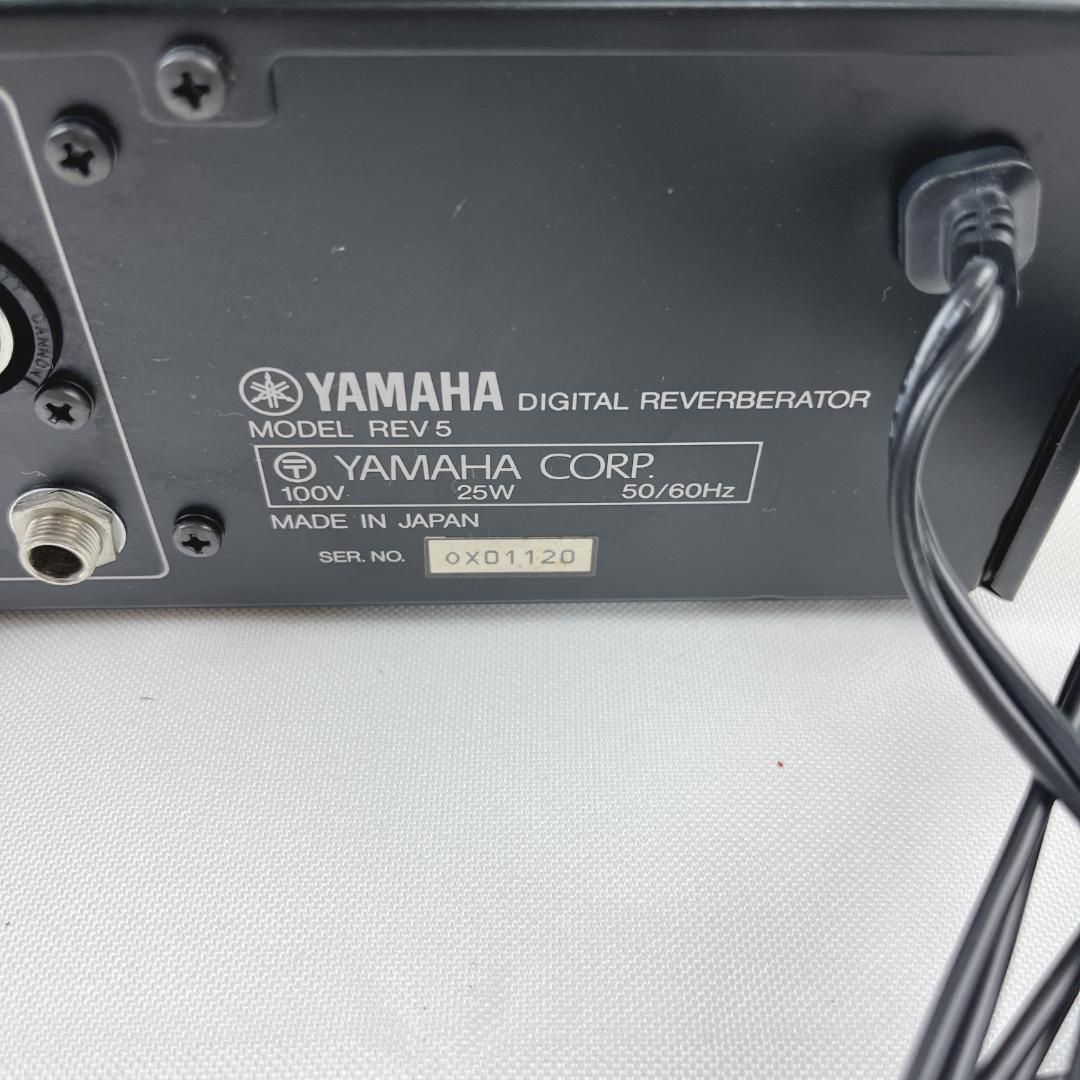 希少　YAMAHA デジタルリバーブREV5　ヤマハ