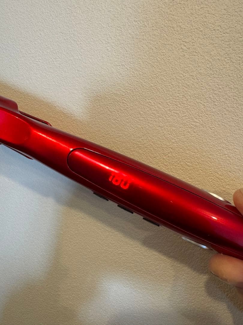 radiantヘアアイロン28mmレッド