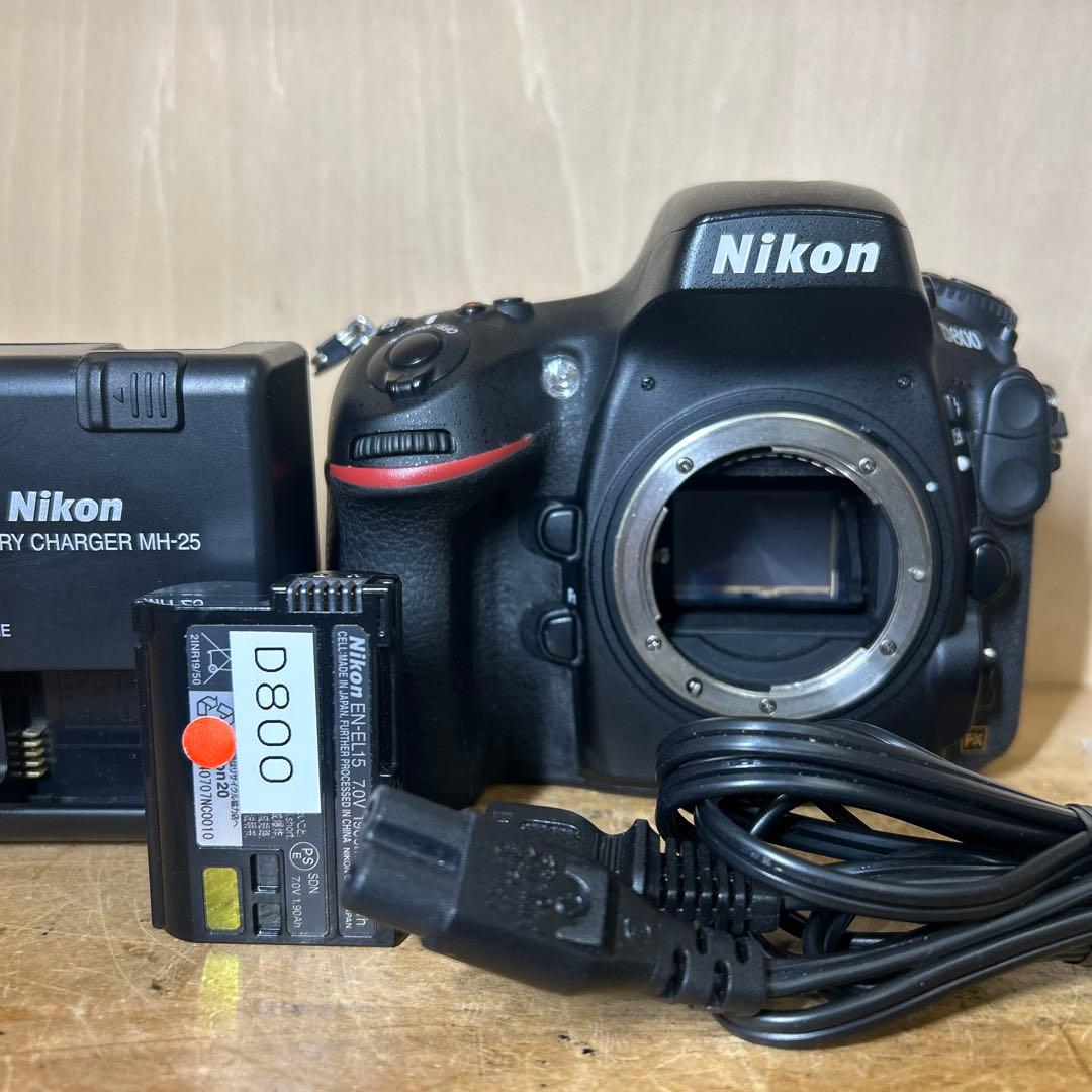 よっさん　Nikon D800 ニコン人気名機　完動極美品
