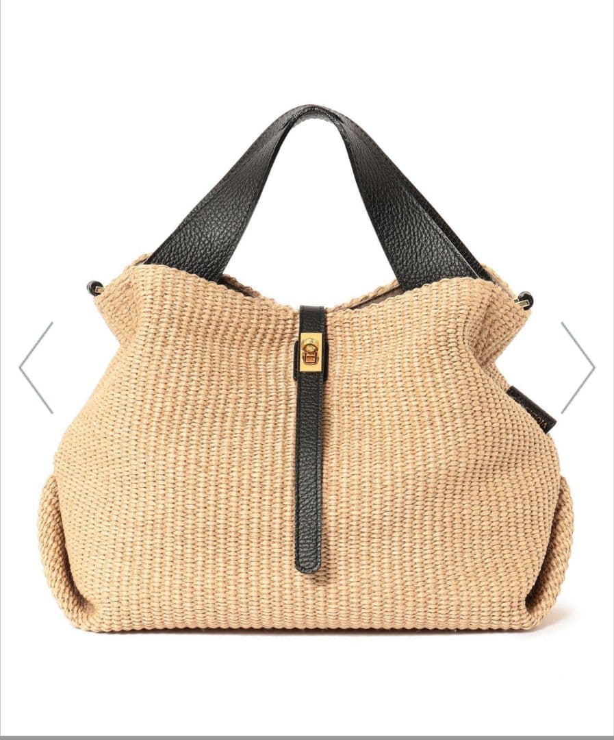 タグ付、新品未使用！ヴィオラドーロ　2wayカゴバック