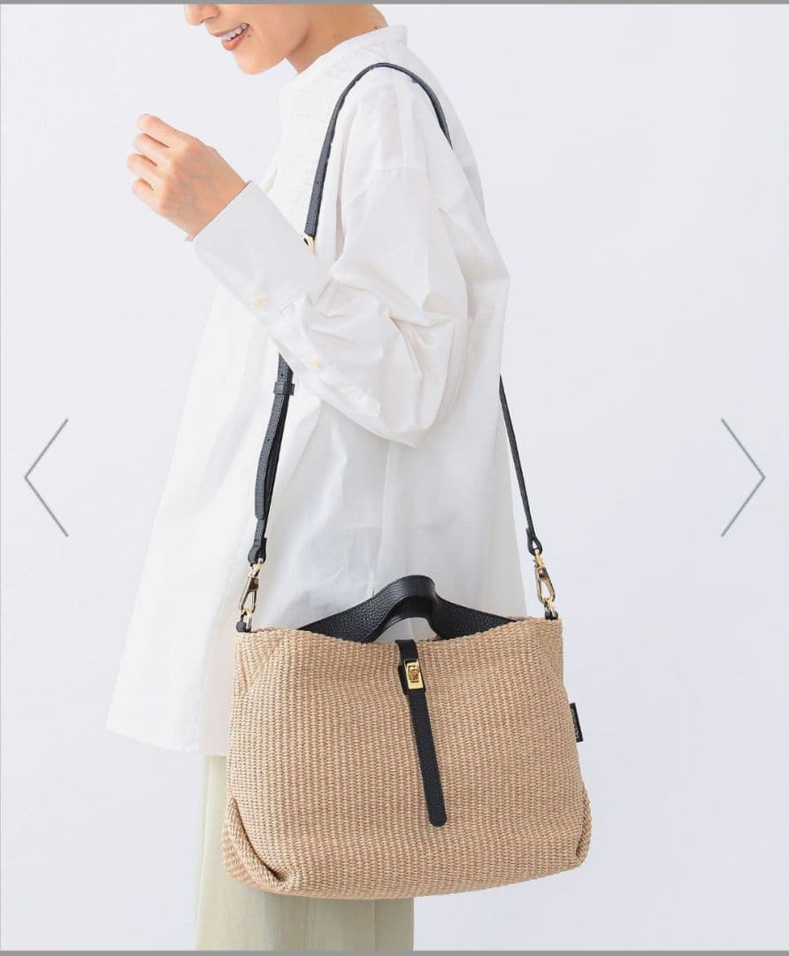 タグ付、新品未使用！ヴィオラドーロ　2wayカゴバック