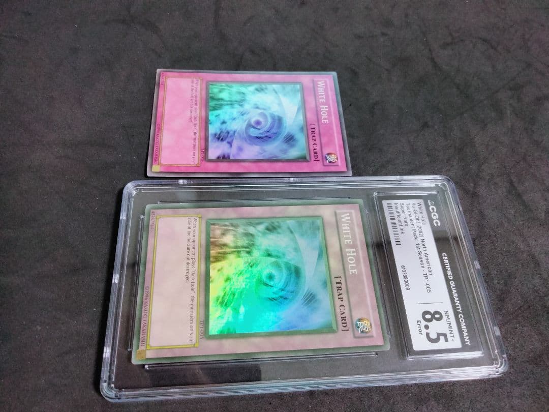 秘蔵 エラー max faded ホワイトホール TP1 遊戯王 初期 プロモ