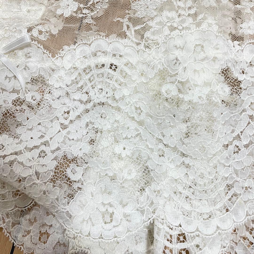 ピンクハウス　レース　ジレ　ベスト　ワンピース