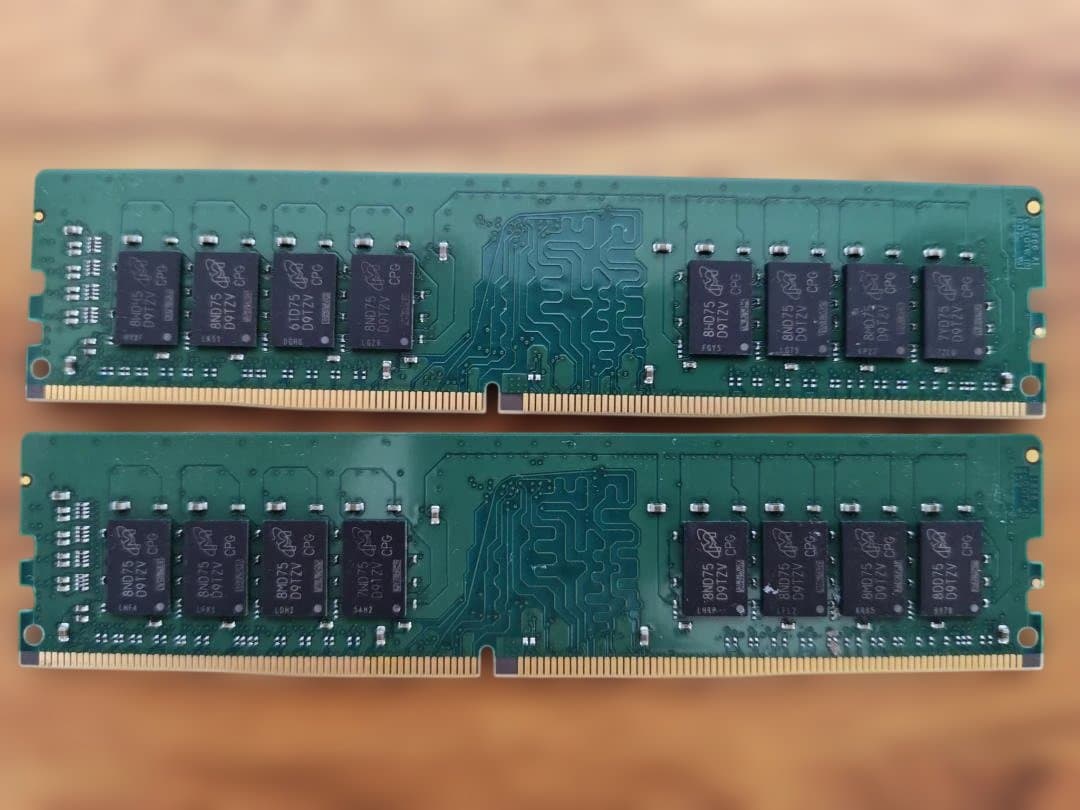 Crucial 16GB 2枚セット DDR4-2666