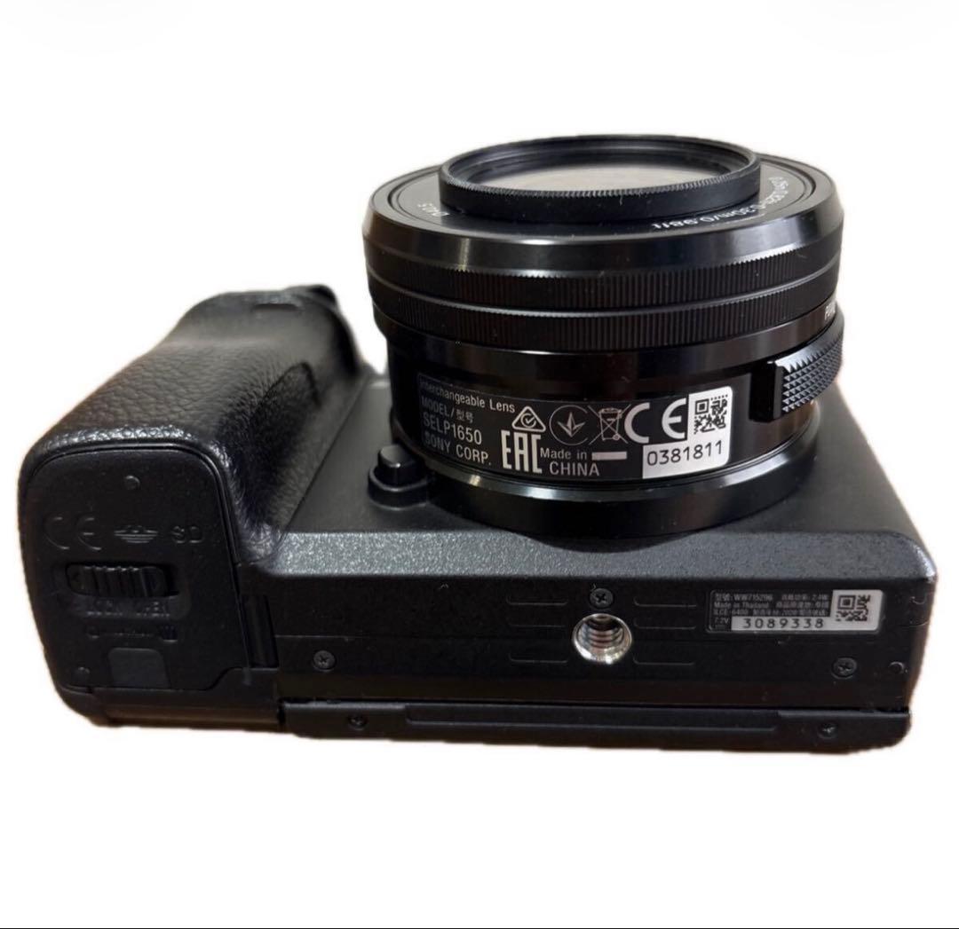 【美品】SONY α6400ミラーレスカメラE16-50mm パワーズームキット