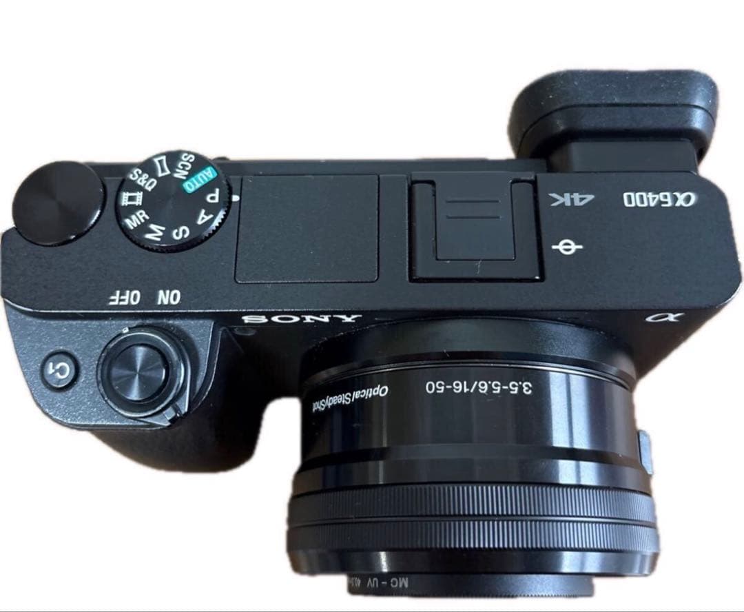 【美品】SONY α6400ミラーレスカメラE16-50mm パワーズームキット