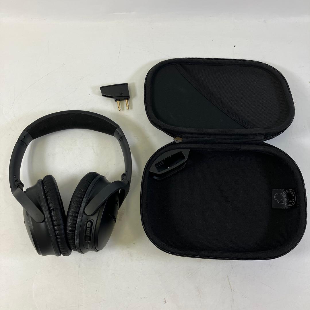 【通電のみ確認】BOSE Quiet Comfort 35 ワイヤレスヘッドホン