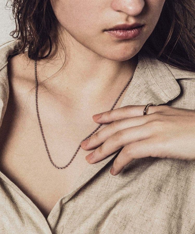 ete│ロウ ラリエット 新品・未使用品