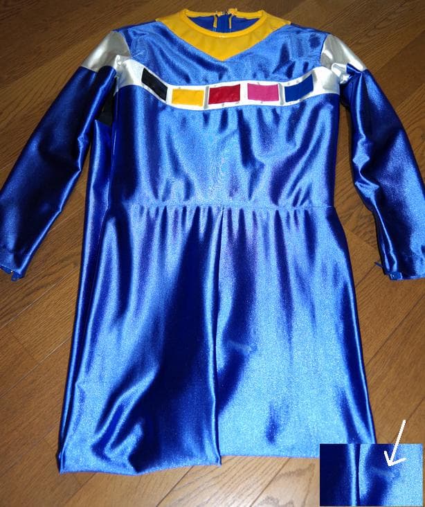 電磁戦隊メガレンジャー　メガブルー　スーツ　アトラク　レプリカマスク